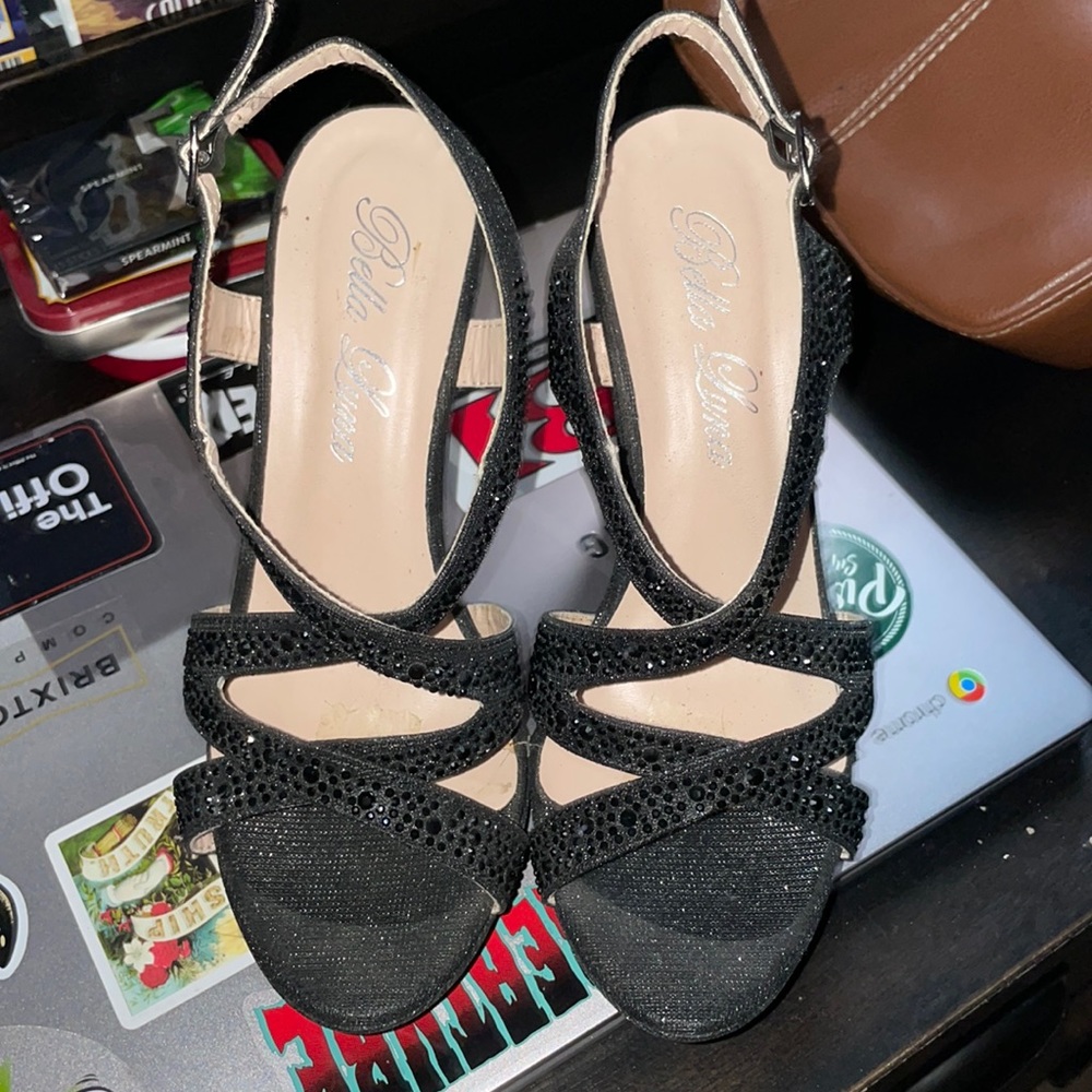 Sparkly heels size 5